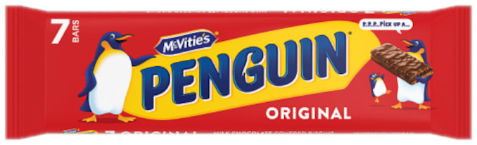 Penguin chocolate biscuit bar